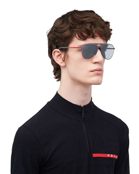 prada linea rossa sunglasses men|Prada Linea Rossa Sunglasses for Men .